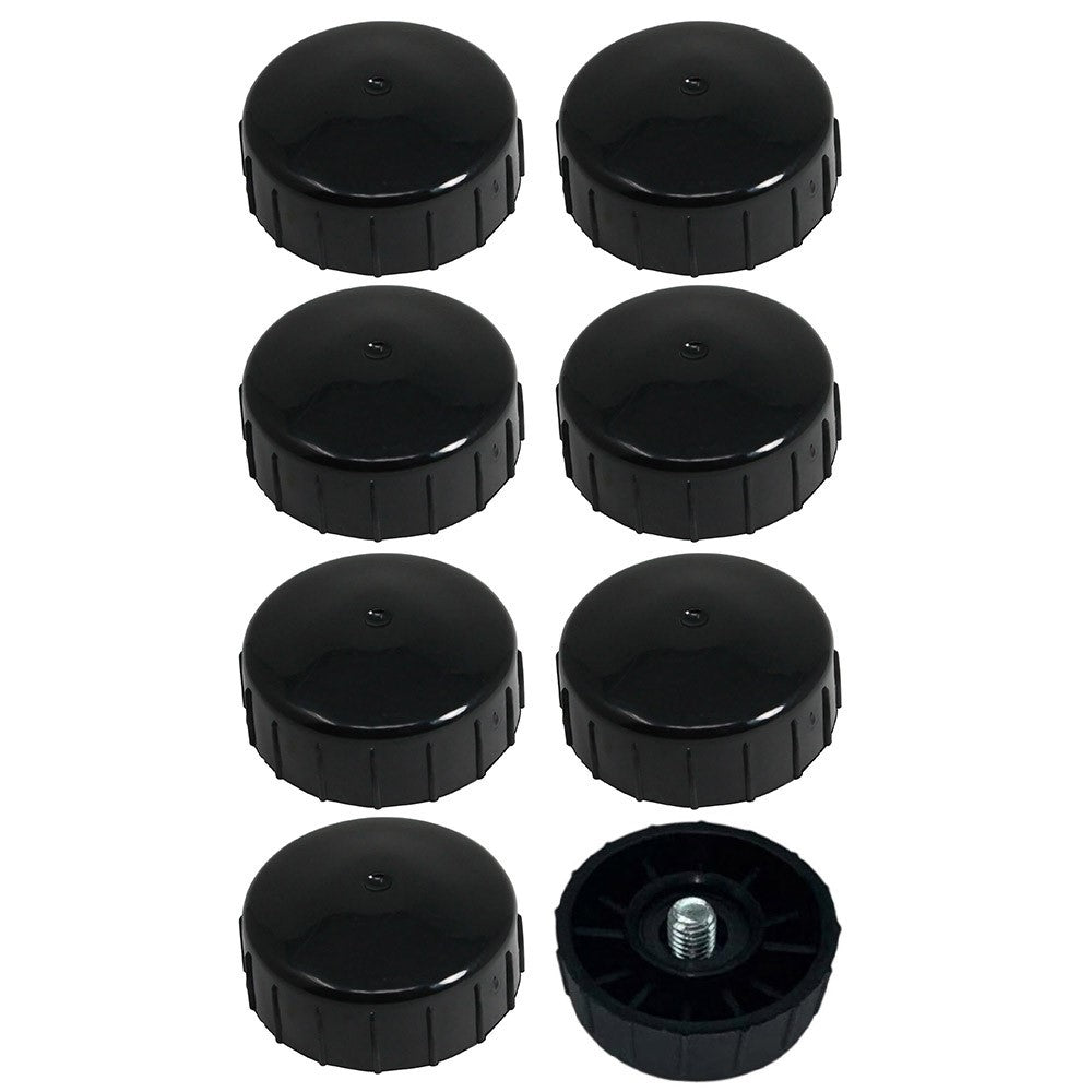 8Pcs Plastic Spool Cap for MTD / Troy-Bilt / Bolens Grass Trimmer Replacement Part, 791-153066B