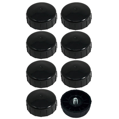 8Pcs Plastic Spool Cap for MTD / Troy-Bilt / Bolens Grass Trimmer Replacement Part, 791-153066B