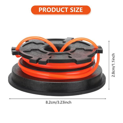 Spool + Spool Cap + Spring for MTD / Troy-Bilt / Bolens Grass Trimmer Part, 753-1156 / 791-153066B / 791-610317B