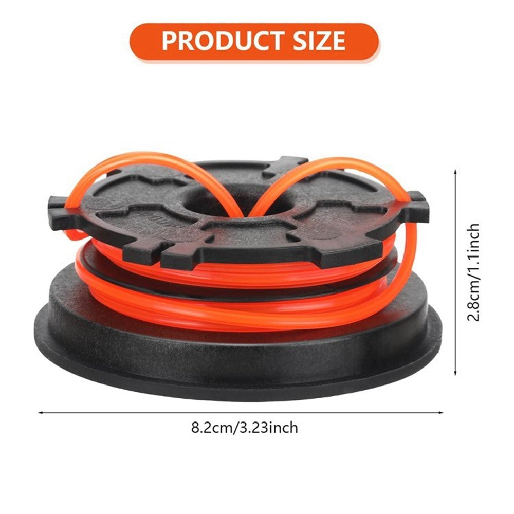 3 Spool + 1 Spool Cap + 1 Spring for MTD / Troy-Bilt / Bolens Grass Trimmer Part, 753-1156 / 791-153066B / 791-610317B