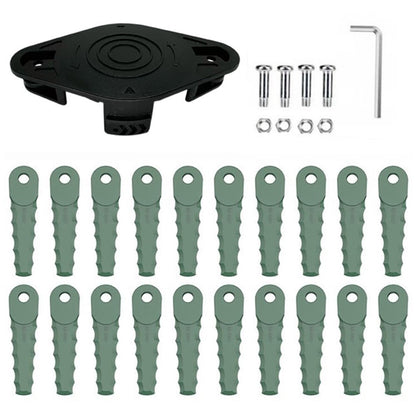For Parkside PRTA 20-Li A1-IAN 311046 / B1-IAN 330831 EVP-01 Trimmer Head + 20 RS-0001 Blades Lawn Mower Part