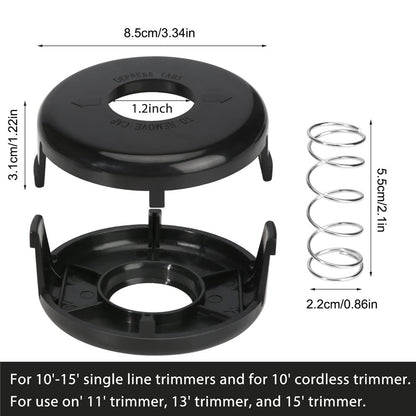 For Toro 51256 / 51301	Lawn Mower Replacement Parts 73-8200 Mower Cover + 73-8220 Spring Set Trimmer Accessories