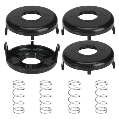 For Toro 51256 / 51301	Lawn Mower Replacement Parts Set 4Pcs 73-8200 Mower Cover + 4Pcs 73-8220 Spring