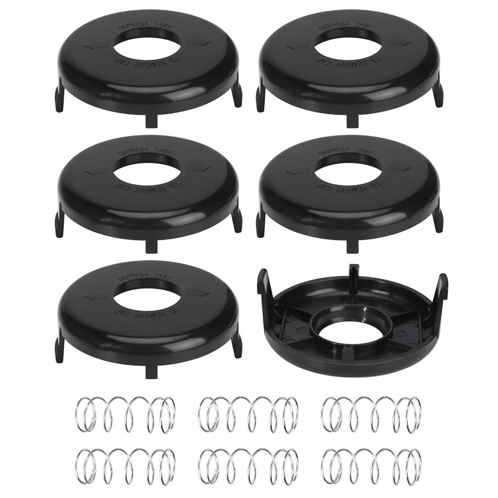 For Toro 51256 / 51301	Lawn Mower Replacement Parts Set 6Pcs 73-8200 Mower Cover + 6Pcs 73-8220 Spring