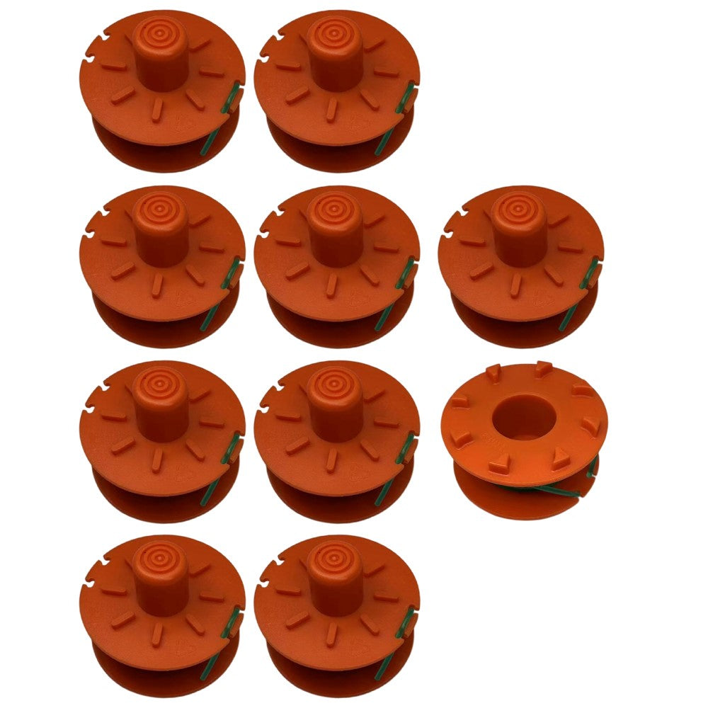 10Pcs For Gardena Turbotrimmer Smallcut Lawn Trimmer Nylon Rope Replacement Spool, 05367-20