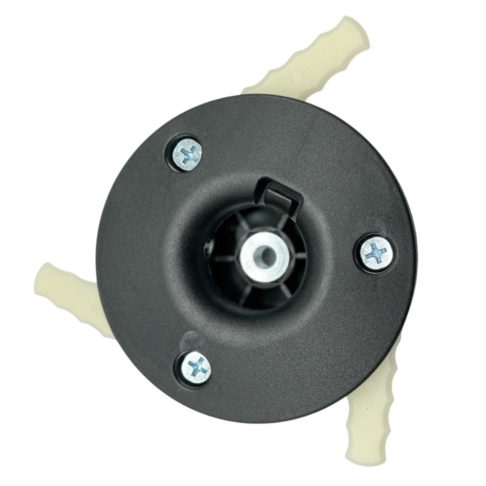 Trimmer Head for STIHL FS56 / FS55 / FS44 Lawn Mower Replacement Part with 3 Nylon Blades, 4002 710 2189