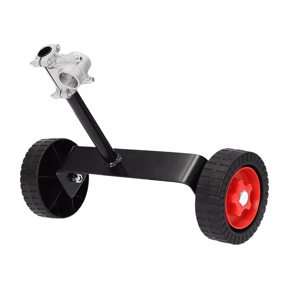 Portable Support Wheel Kit for 26mm Handle Lawn Mower with Support Frame + Mounting Base