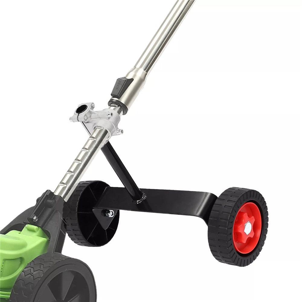 String Trimmer Support Wheels Weed Trimmer Auxiliary Portable Mower Attachment for Grass Cutter