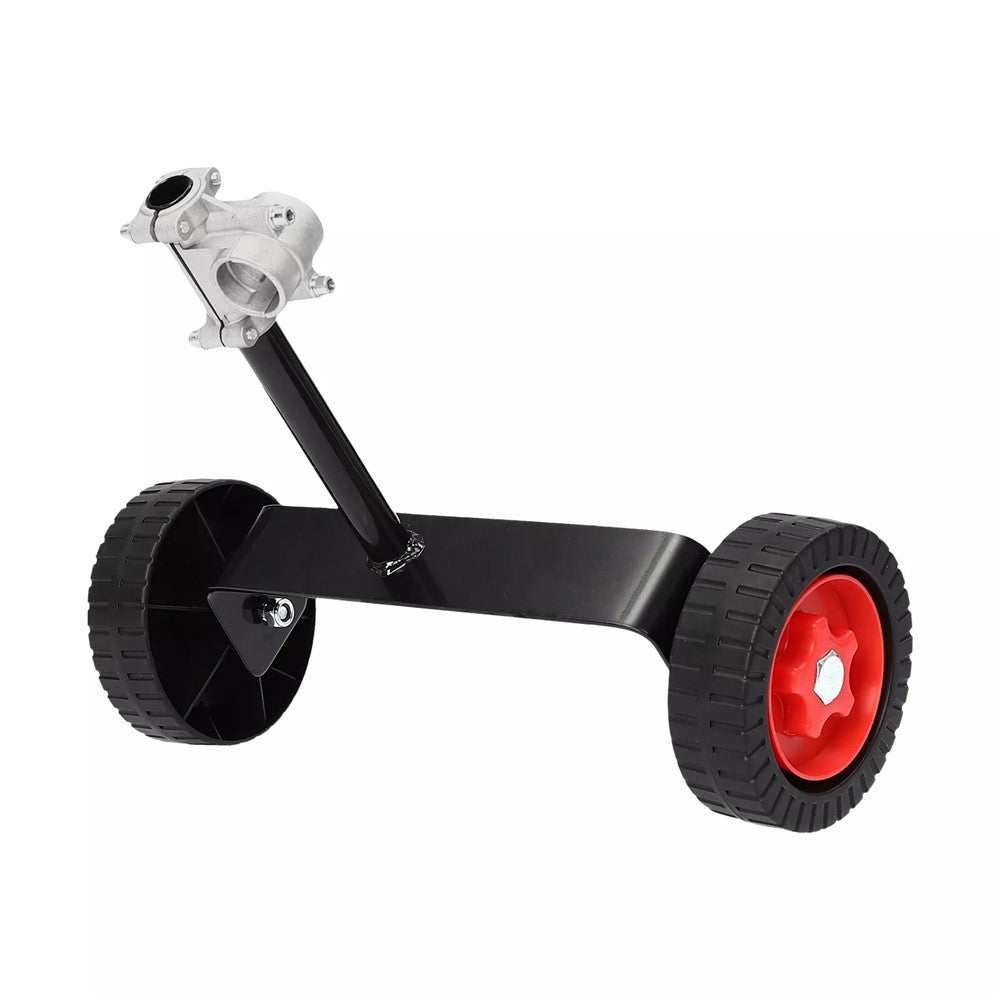 String Trimmer Support Wheels Weed Trimmer Auxiliary Portable Mower Attachment for Grass Cutter