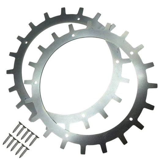 TLWG-02 2Pcs for Gardena Sileno Minimo 250 Lawn Mower Anti-Slip Traction Wheel Spikes