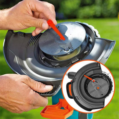L70 100Pcs Plastic Blades for Gardena 9823 / 9825 / 9820 / 9821 / 9828 Lawn Trimmer Spare Parts