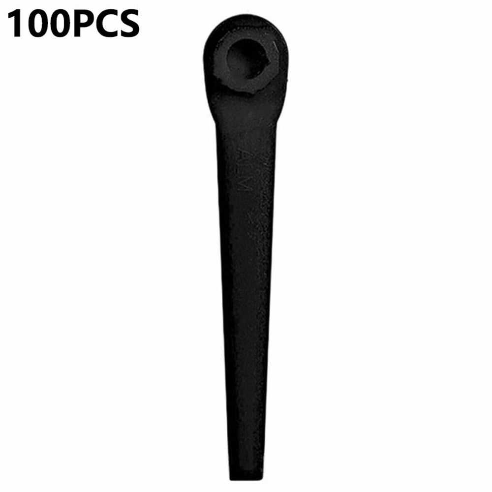L70 100Pcs Plastic Blades for Gardena 9823 / 9825 / 9820 / 9821 / 9828 Lawn Trimmer Spare Parts
