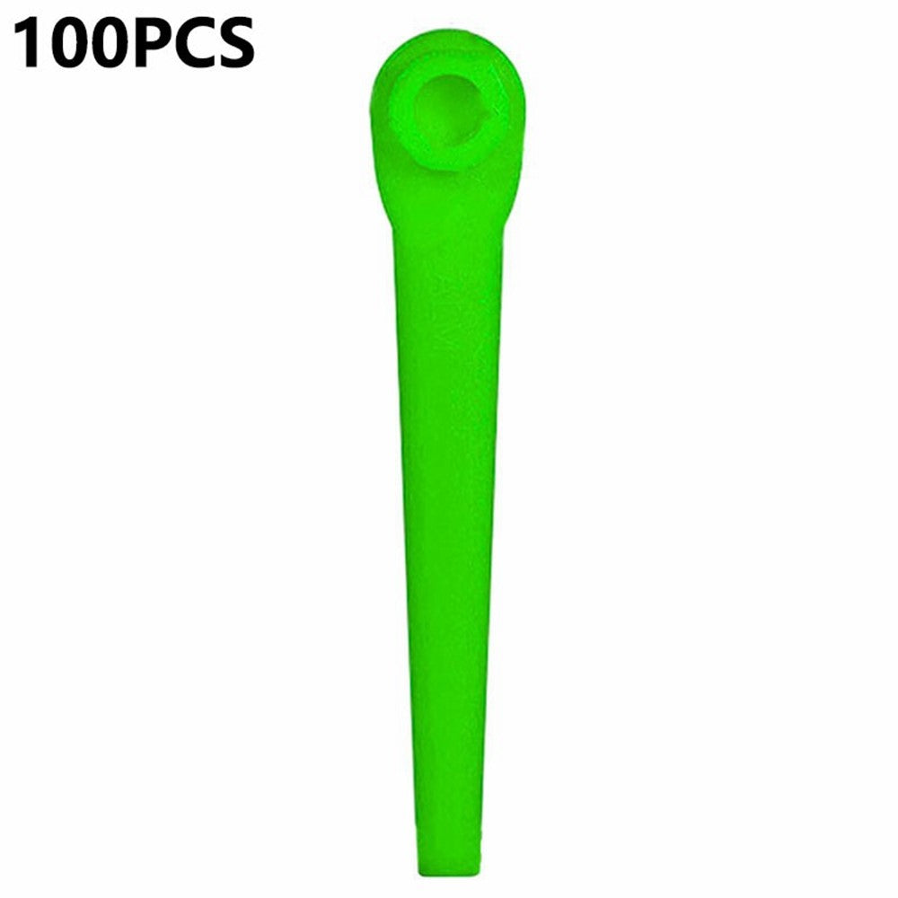 L70 100Pcs Plastic Blades for Gardena 9823 / 9825 / 9820 / 9821 / 9828 Lawn Trimmer Spare Parts