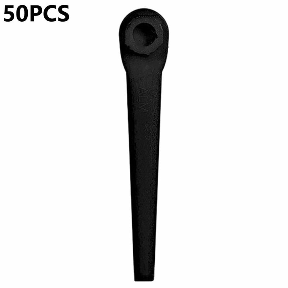 L70 50Pcs Plastic Blades for Gardena 9823 / 9825 / 9820 / 9821 / 9828 Lawn Trimmer Spare Parts