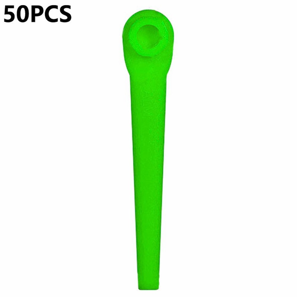 L70 50Pcs Plastic Blades for Gardena 9823 / 9825 / 9820 / 9821 / 9828 Lawn Trimmer Spare Parts