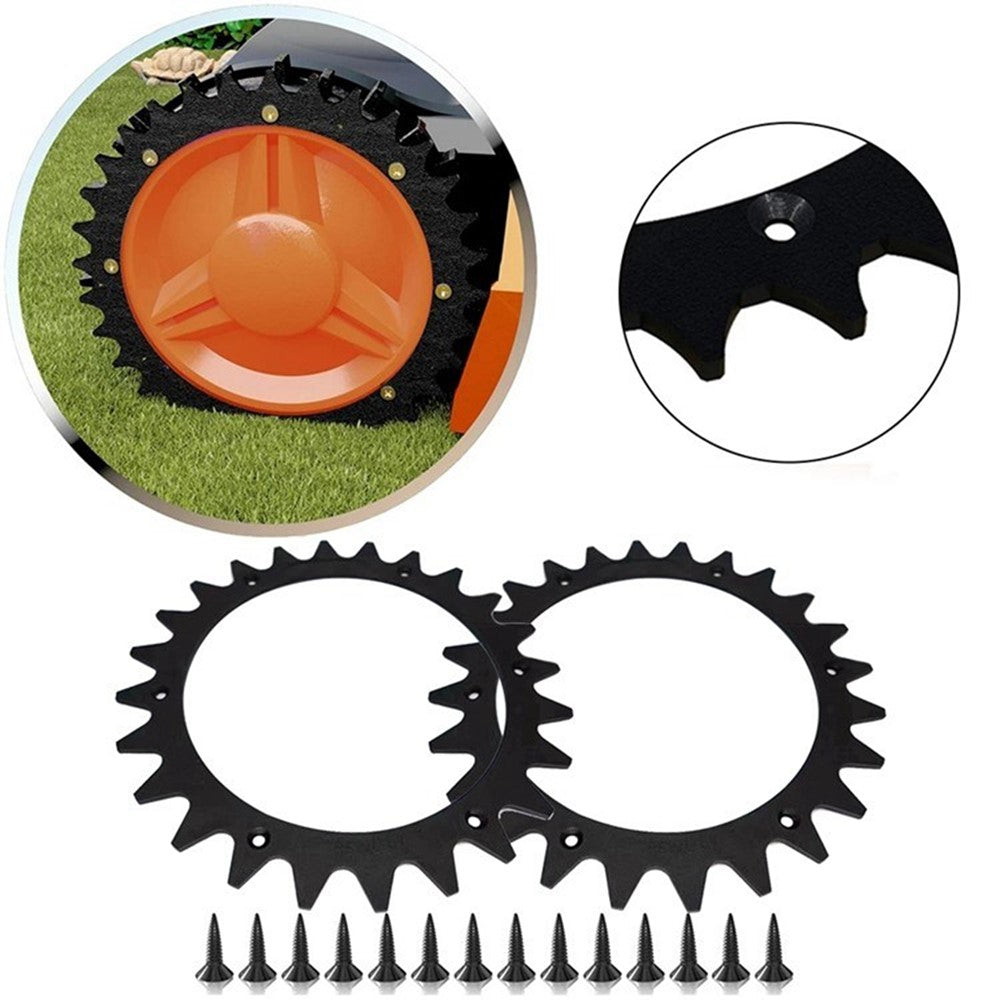 For Worx Landroid S  /  M Series Robotic Lawnmower RSWL-01 Anti Slip Spikes with RSXJ0003 Wheel Protector