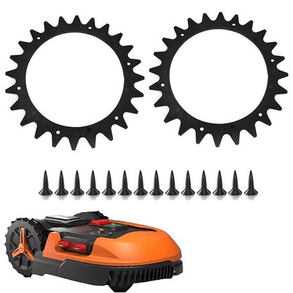 For Worx Landroid S  /  M Series Robotic Lawnmower RSWL-01 Anti Slip Spikes with RSXJ0003 Wheel Protector