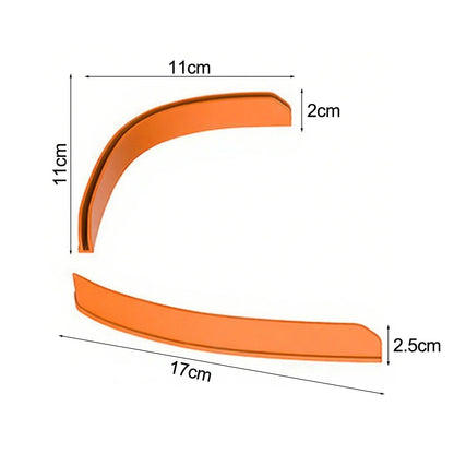 RSHR & RSHL -RSVR & RSVL 4Pcs For Segway Navimow i105E  /  i108E Robotic Lawnmower Edge Protection Bumper Guard Set
