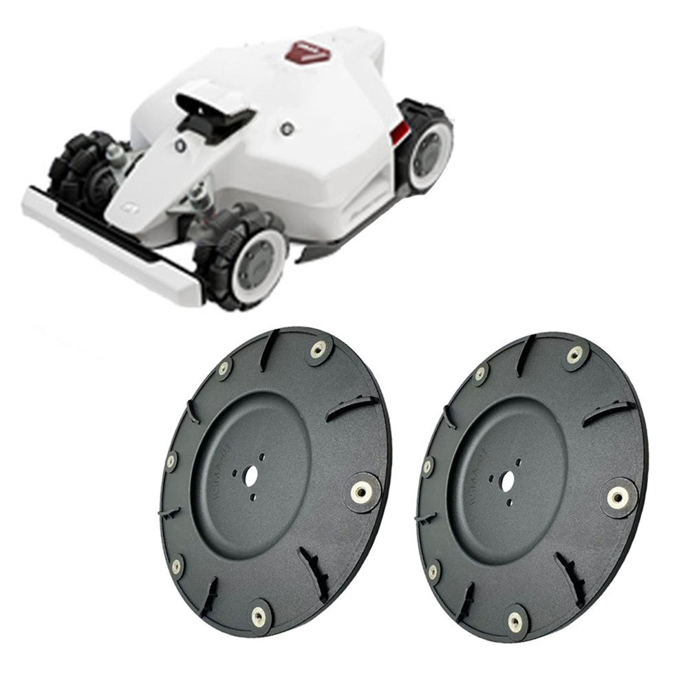 RSMA-01 2Pcs For For Mammotion LUBA 1 AWD  /  LUBA 2 AWD Lawn Mower Blade Disc Replacement Part