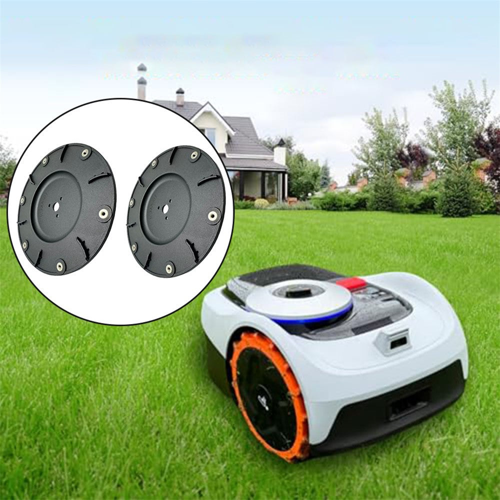 RSMA-01 2Pcs For For Mammotion LUBA 1 AWD  /  LUBA 2 AWD Lawn Mower Blade Disc Replacement Part