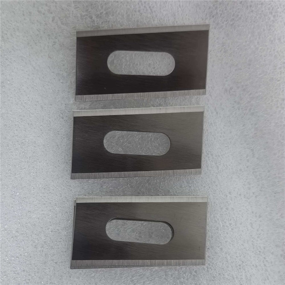 9Pcs 34.1x17.8x0.63 mm Replacement Blades for Stihl iMOW EVO Robot Mower Stainless Steel Cutting Blades