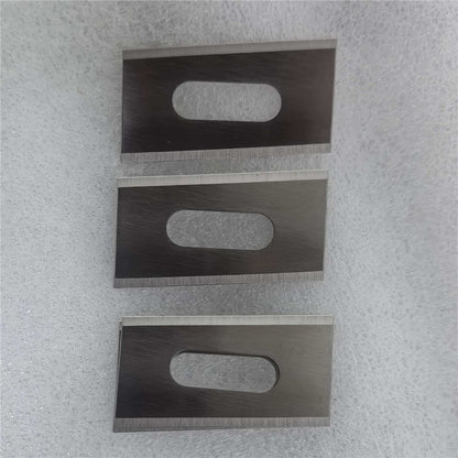 9Pcs 34.1x17.8x0.63 mm Replacement Blades for Stihl iMOW EVO Robot Mower Stainless Steel Cutting Blades
