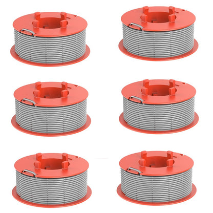 6PCS For Bosch Lawn Mower Trimmer Spool Thread Spool Reel F016800175