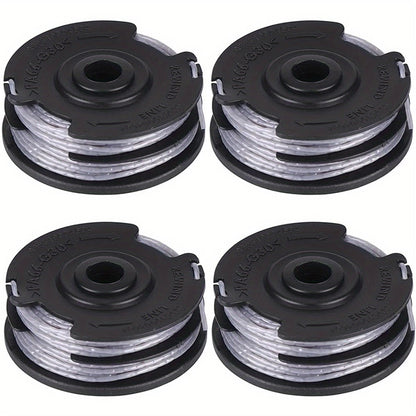 4Pcs F016800351 Mower Spool Set for Bosch ART 30-36 LI / ART 30 / ART 27 / ART 24 Grass Trimmer Spool