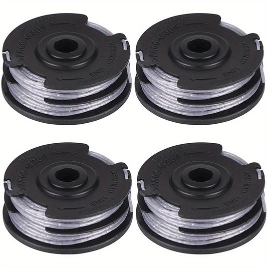 4Pcs F016800351 Mower Spool Set for Bosch ART 30-36 LI / ART 30 / ART 27 / ART 24 Grass Trimmer Spool