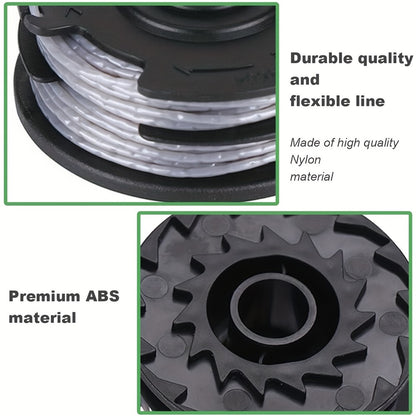 4Pcs F016800351 Mower Spool Set for Bosch ART 30-36 LI / ART 30 / ART 27 / ART 24 Grass Trimmer Spool