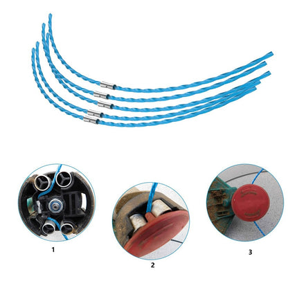 10Pcs A6487 Spool Lines for Black & Decker GL680 / GL685 / GL690 , 3.5mm Strong Nylon Trimming Lines with Buckle