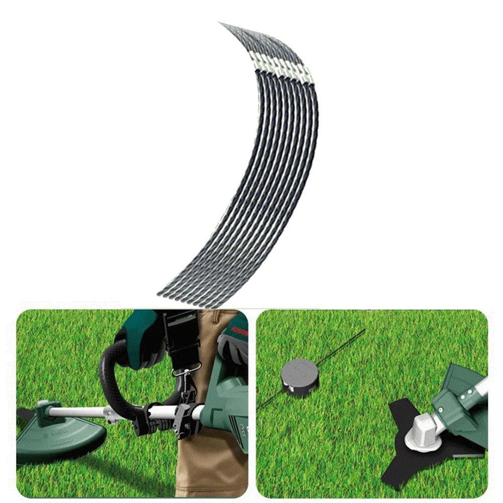 20Pcs F016800431 Trimmer Line for Bosch AFS 23-37 Strimmer Mowing Accessory Nylon Cord with Buckle