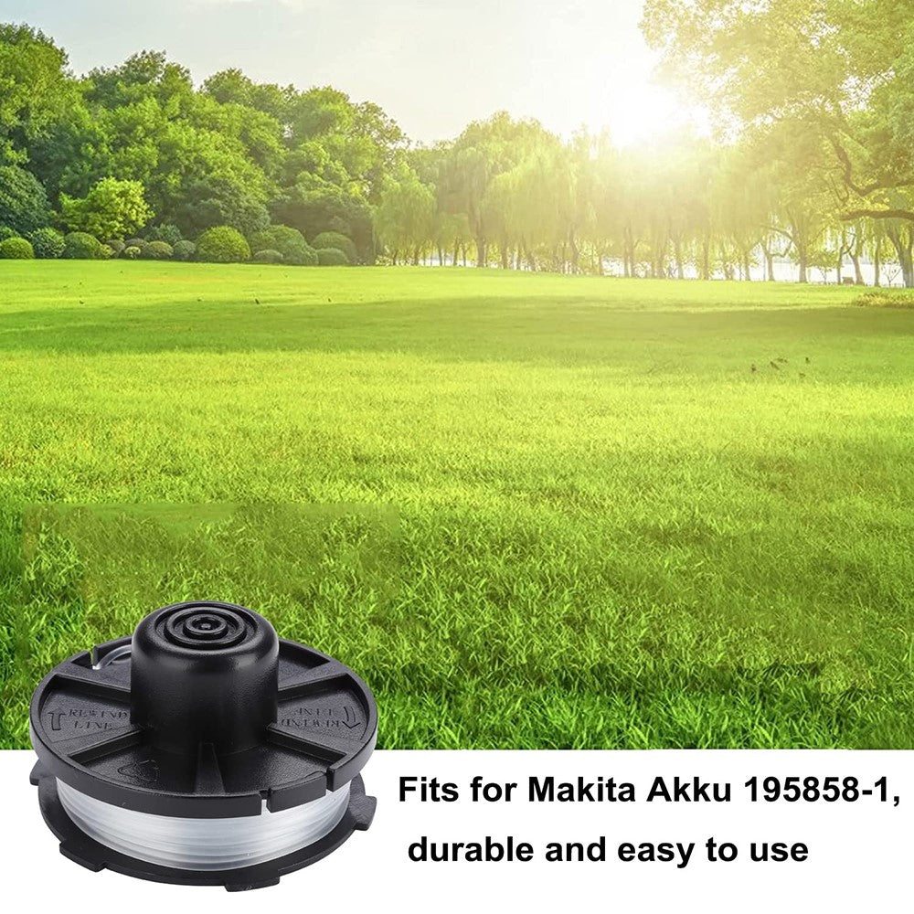4Pcs For Makita Akkusense Lawn Mower Spool Replacement Wire Reel, 196146-9 / 195858-1