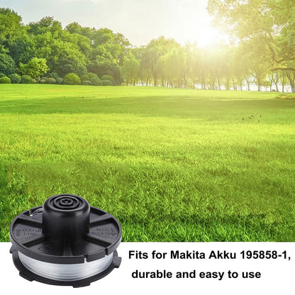 4Pcs For Makita Akkusense Lawn Mower Spool Replacement Wire Reel, 196146-9 / 195858-1