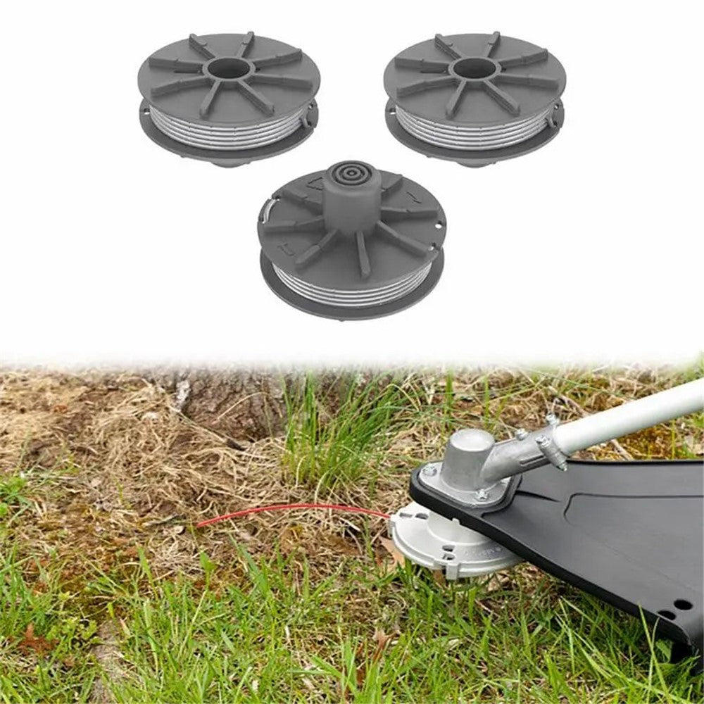 3Pcs Spools for Gardena 5307-20 Lawn Mower Wire Reels Replacement Parts