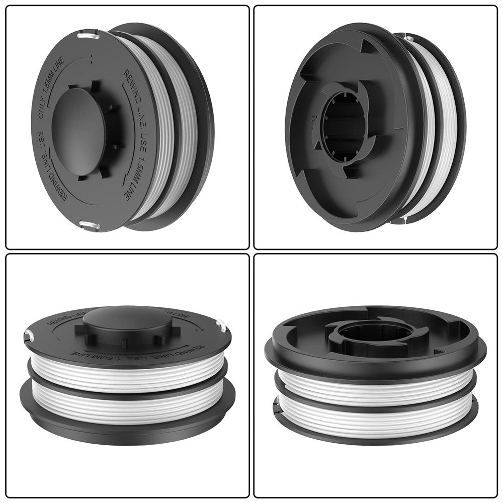 8Pcs TLE-02 For Gardenline GLR 450 / 451 Lawn Mower 3405685 Spare Wire Reel Replacement Spool