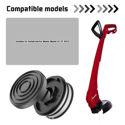 4Pcs TLE-02-1 For Gardenline GLR 450 / 451 / 452 Lawn Mower Spool Caps ABS Plastic Replacement Parts