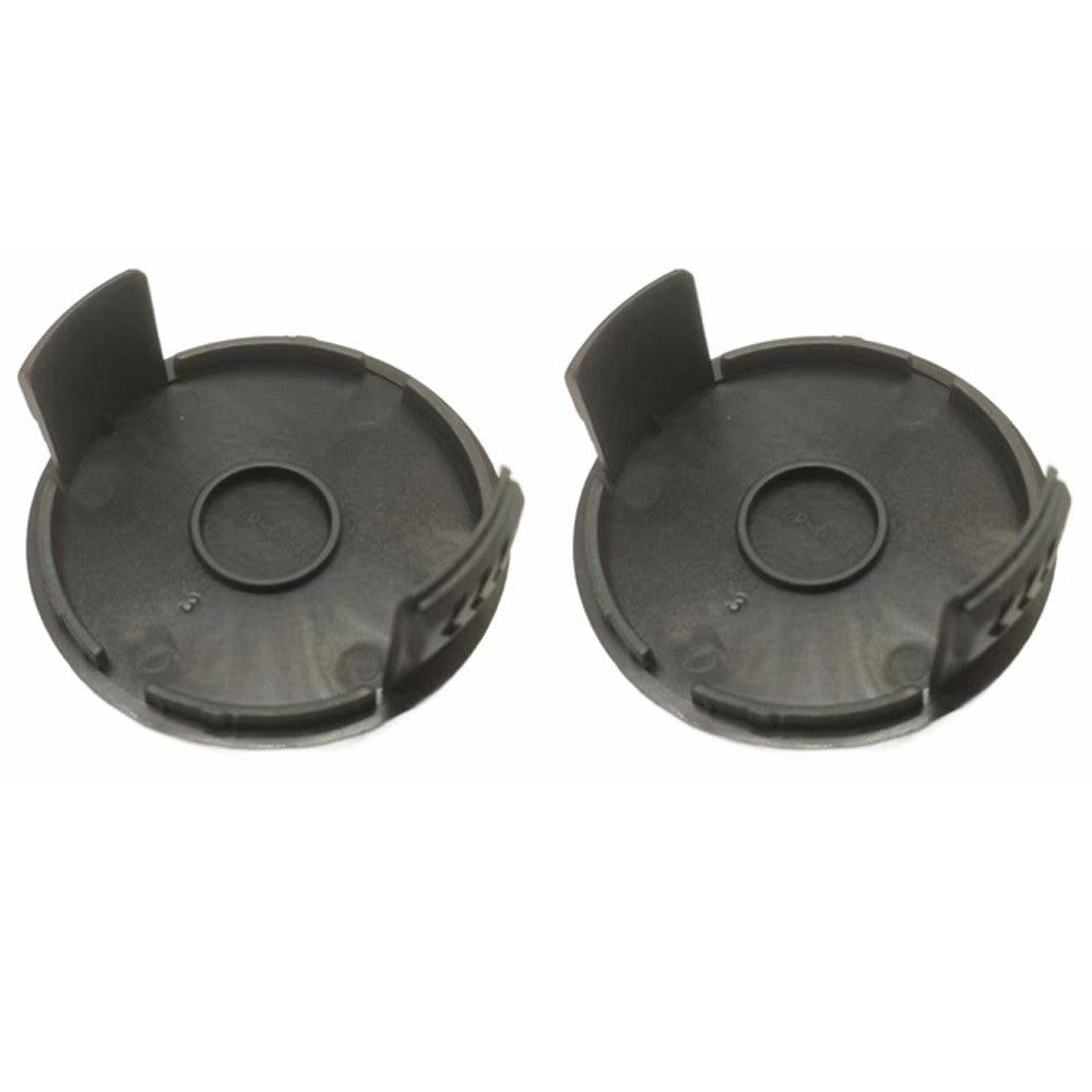 2Pcs Spare Spool Cap for Parkside Lawn Mower Spool Cover Grass Trimmer Replacement, TLP-01-1