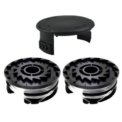For Parkside Lawn Mower 2 Spool + Grass Trimmer Spool Cap, TLP-01 / TLP-01-1