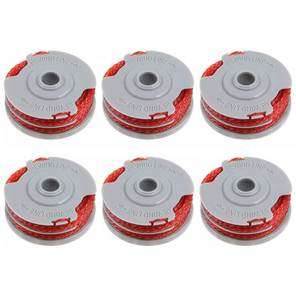 6Pcs Replacement Spools for Flymo Contour 500XT / Power Trim 500XT Lawn Mower Wire Reels, FLY021 / 513937190
