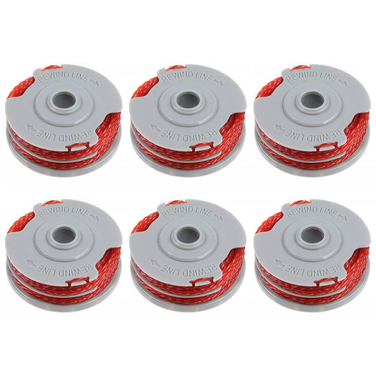 6Pcs Replacement Spools for Flymo Contour 500XT / Power Trim 500XT Lawn Mower Wire Reels, FLY021 / 513937190
