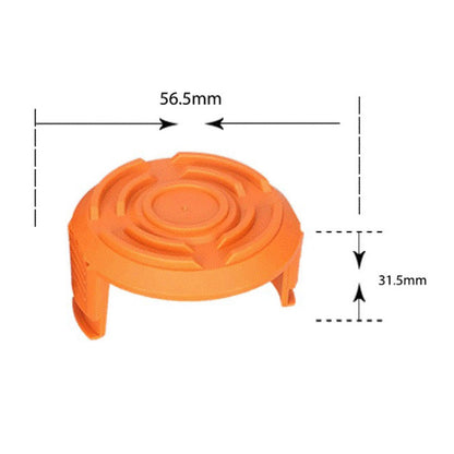 4Pcs WA6531 For Worx WG150 / WG151 / WG163 / G165 Lawn Mower Spool Cap Spare Part