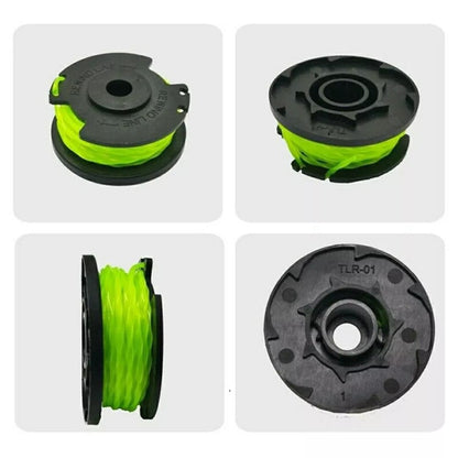 8Pcs for Ryobi RLT36B33 / RY36LT33A-0 36V Grass Trimmer Nylon Rope Spool Lawn Mower Line Spools, RAC143