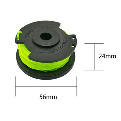 8Pcs for Ryobi RLT36B33 / RY36LT33A-0 36V Grass Trimmer Nylon Rope Spool Lawn Mower Line Spools, RAC143
