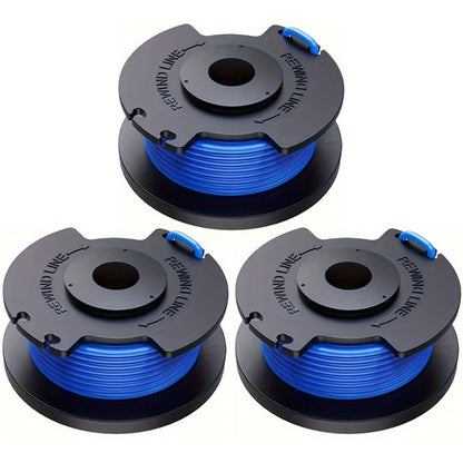 3Pcs for Ryobi 18V / 24V / 40V Lawn Mower Replacement Line Spools, AC14RL3A