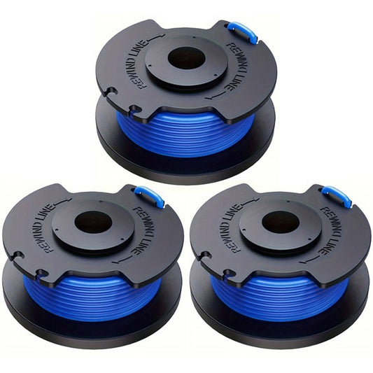 3Pcs for Ryobi 18V / 24V / 40V Lawn Mower Replacement Line Spools, AC14RL3A