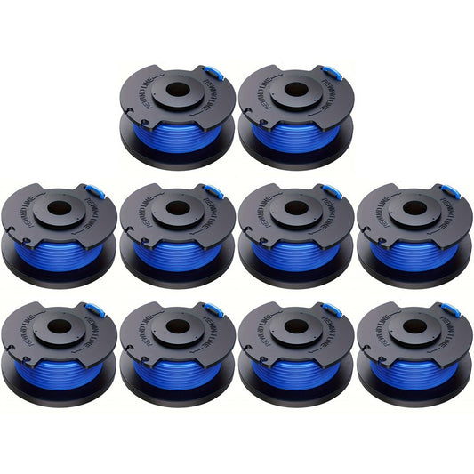 10Pcs for Ryobi 18V / 24V / 40V Lawn Mower Nylon Rope Spools, AC14RL3A