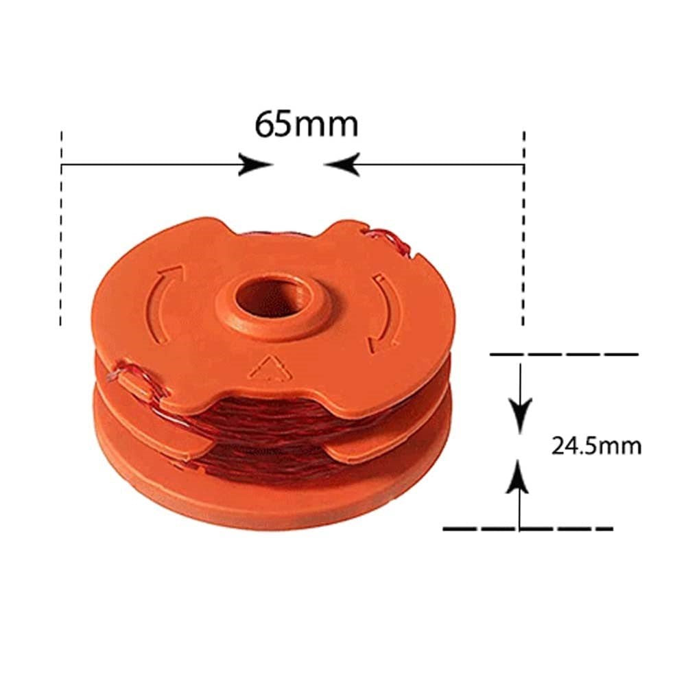 4PCS For Worx Lawn Mower Spools WA0007 Lawn Trimmer Wire Reels