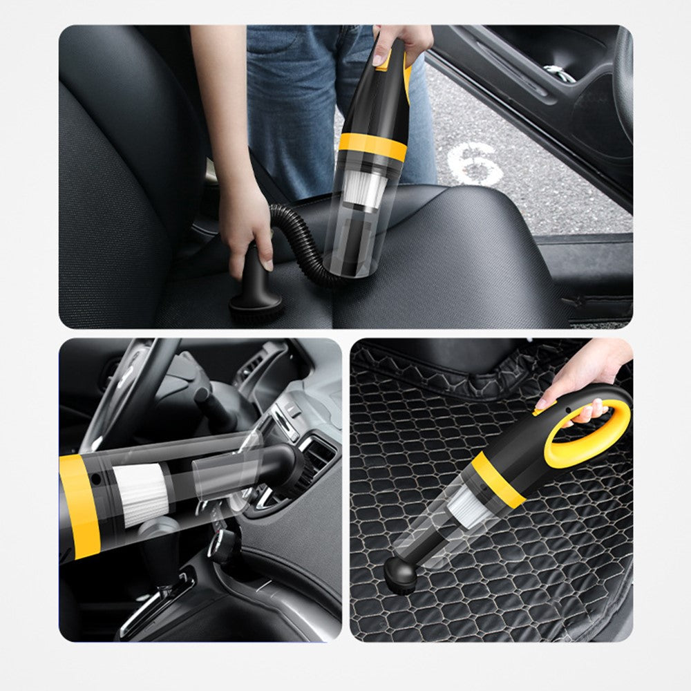 SUITU ST-6610C Car Home Vacuum Cleaner Wireless Rechargeable Wet / Dry Dual-use Handheld Vehicle Vacuum Cleaner