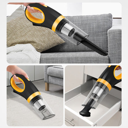 SUITU ST-6610C Car Home Vacuum Cleaner Wireless Rechargeable Wet / Dry Dual-use Handheld Vehicle Vacuum Cleaner